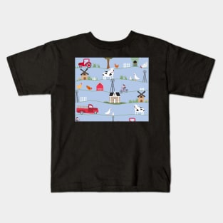 cows patterns Kids T-Shirt